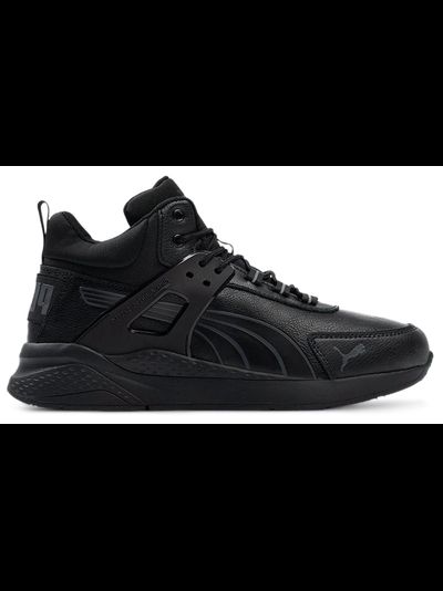 Кроссовки Puma Running System Leather Black зимние