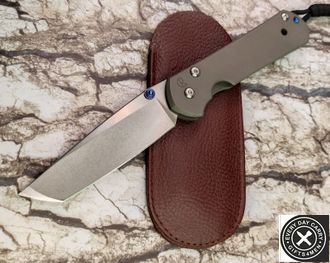 Складной нож CHRIS REEVE LARGE SEBENZA 21 STONEWASH TANTO