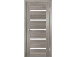 Дверь ЭкоСтиль 7 дуб дымчатый со стеклом