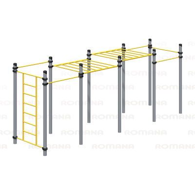Спортивное оборудование с рукоходами Romana 501.17.01