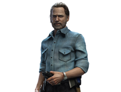 Рик Граймс (Ходячие мертвецы, Walking Dead) - КОЛЛЕКЦИОННАЯ ФИГУРКА 1/6  The Walking Dead Zombie killer (PT-sp53) - PRESENT TOYS