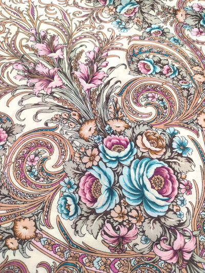 Павловопосадский платок Март 904-2