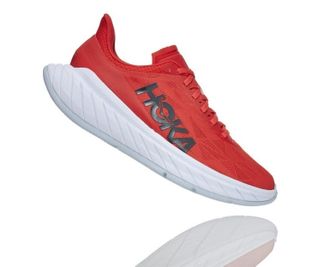 Кроссовки мужские HOKA CARBON X 2 fiesta / white 1113526 FWT (Размер: US 8,5D-26.5)