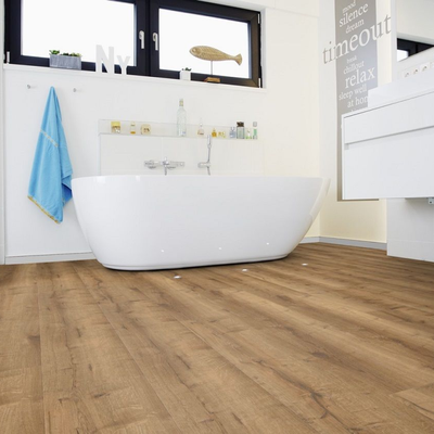 Виниловый пол Wineo 400 Wood XL Comfort Oak Mellow DB00129 клеевой