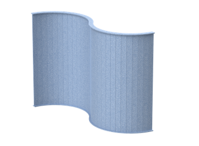 Перегородка радиальная S-образная