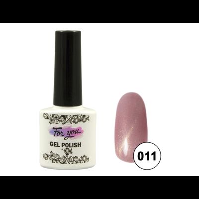 Гель-лак FOR YOU Cat's eye Effect PINK № 011
