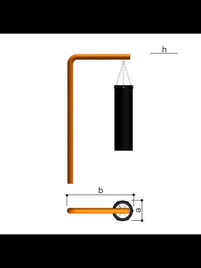 Боксерская груша подвесная Romana 701.09.00