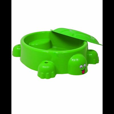 Песочница с крышкой «Веселая Черепаха»