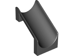 Slide Playground 4 x 6 x 6 Straight, Black (27976 / 6351408)