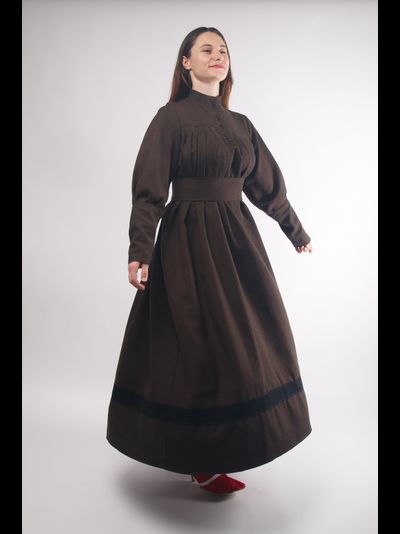 Платье «Поморское» шерстяное