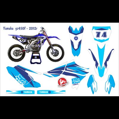 4 - Yamaha YZ YZF 250 450 F (2012)