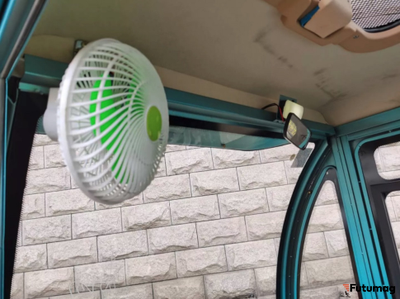 Трицикл грузовой GreenCamel Тендер D1500 (60V 1000W) кабина, понижающая 52 Ah Синий