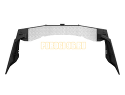 Задний силовой бампер серии Трофи на SsangYong Kyron 2007-2015 (03.193.01)