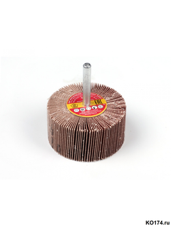 Круги лепестковые радиальные с оправкой КЛО 65х30х6 Р40