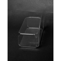 (ПОС1100) Визитница "ARC FORM" из прозрачного оргстекла