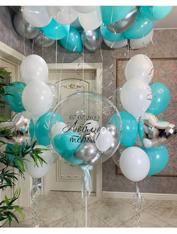 Сет Сфера с шарами + 2 фонтана и шары в потолок