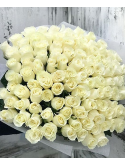 101 роза "Облако"