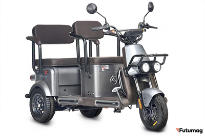 Электротрицикл Wanshida U1-X 60V 800Вт серый