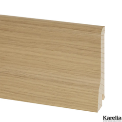 Плинтус напольный Pedross Дуб Белёный шпон 80х20х2500 купить в интернет-магазине karelia-floor.ru