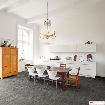 Дизайнерский пол Disano Сланец Антрацит 543722