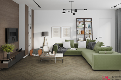 Кварцвиниловая плитка Damy Floor London LVT Оксфорд / Oxford 200410EL-12-LVT