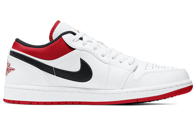 Nike air jordan 1 mid white/university red discount