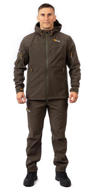 Magnum (Магнум) костюм (софт-шелл на флисе, хаки) Размеры: 44-46/170-176, 52-54/170-176