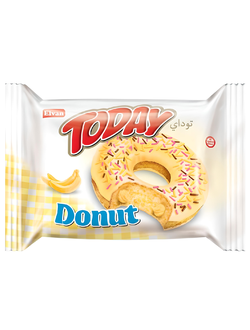 Тудей Донат со вкусом банана 50гр (24 шт)*6