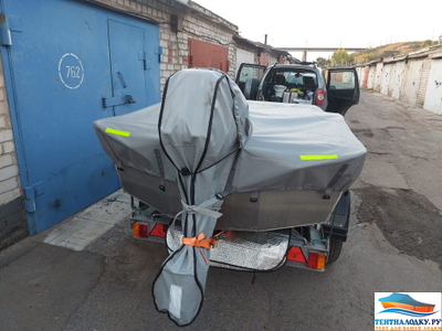 Тент на лодку Wellboat-37 easy (арт. 947, 1248)