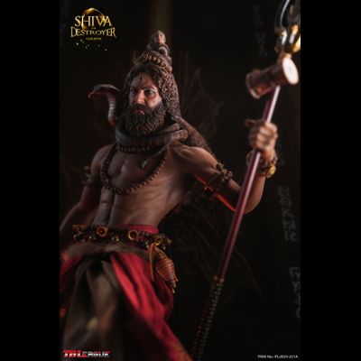Индийский бог Шива (золотой) - Коллекционная фигурка 1/6 Shiva The Destroyer Golden (PL2023-221A) - TBLeague