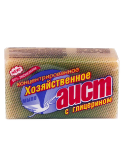 Хоз. мыло Аист с глицерином в упаковке 70% 150гр