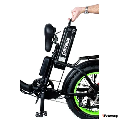 Электровелосипед Minako F11 Dual Салатовый