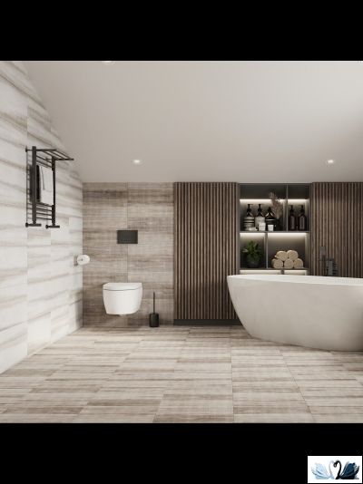 Плитка напольная Belani Grunge дымчатый 41,8 х 41,8 см под дерево Береза керамика