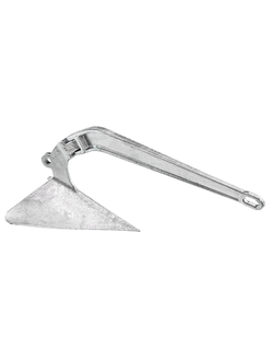 Якорь-плуг оцинкованный Мореман, 16 кг