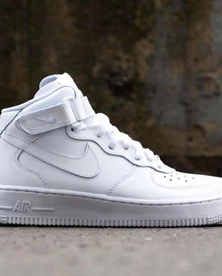 Nike Air Force 1 Mid белые