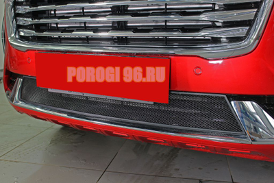 Защита радиатора Haval Jolion 2020- black низ