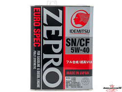 ZEPRO EURO SPEC SN/CF 5w40 4л