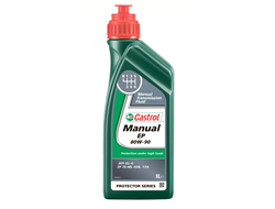 ТРАНСМИССИОННОЕ МАСЛО CASTROL MANUAL EP 80W-90 ДЛЯ МКПП, 1 Л (154F6D) (GL-4)