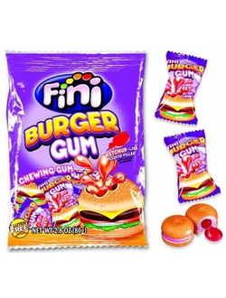 Жевательная резинка "Бургер" 80гр х 12 шт