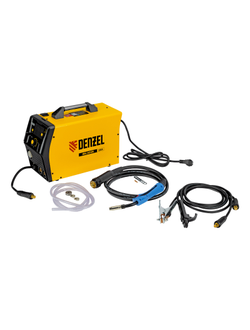 Аппарат инвертор. полуавтомат. cварки IMIG-205SDR, 200 А, ПВ 60%, катушка 5 кг Denzel