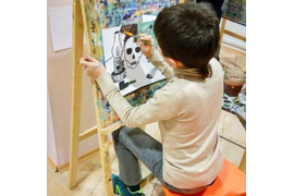 Тема: "Абстрактный натюрморт". Композиция.