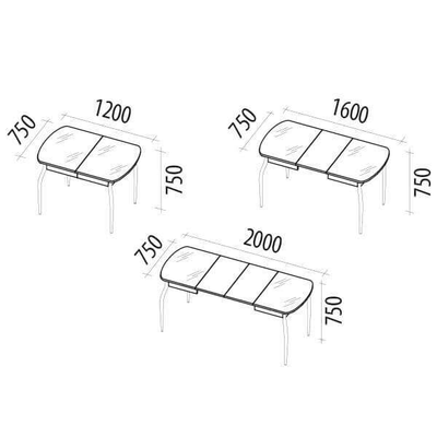 Обеденный стол Орфей  30.10 Венге