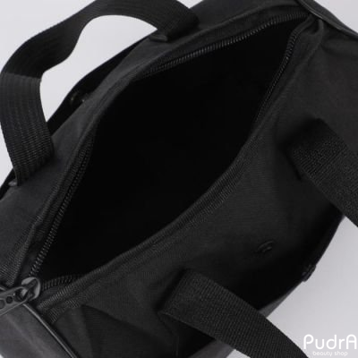 Косметичка-сумочка, отдел на молнии, 2 наружных кармана, ручки, цвет черный