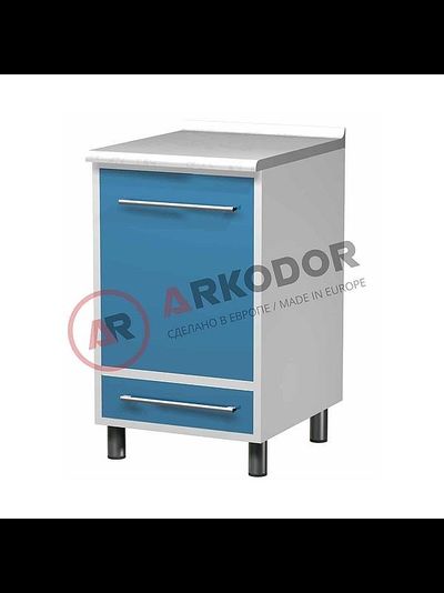 Тумба металлическая AR-03 со встроенным холодильником