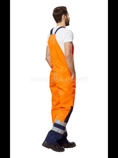 Костюм СПЕКТР СИГНАЛ с п/к, синий/оранжевый
