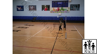 Шестиугольный ринг, гексагон, монтаж