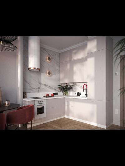 Сиэль модульная кухня разные цвета