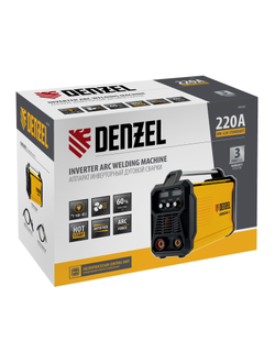 Аппарат инвертор. дуговой сварки DM-220 Standart, 220 А, ПВ 60% Denzel