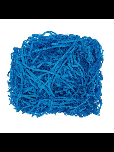 Наполнитель бумажный волнистый Премиум (151, синий), 100г