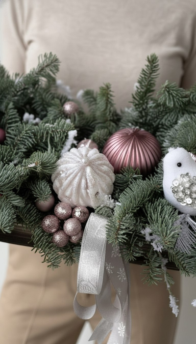 Новогодняя композиция № 1196